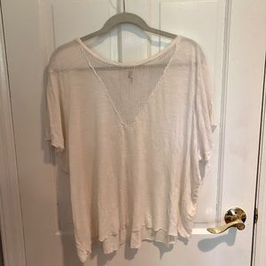 Emma and Sam White mesh shirt